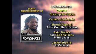 Ron Drakes ~ Long Obituary 2