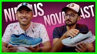 ASICS GEL-NIMBUS 24 ou NOVABLAST 2 // Comparativo Ping-Pong