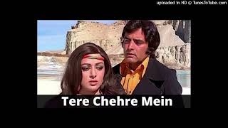 Tere Chehre Mein Woh Jadu Hai with Lyrics _ Dharmatma Movie Song _ Kishore Kumar _Feroz Khan_128K)Te