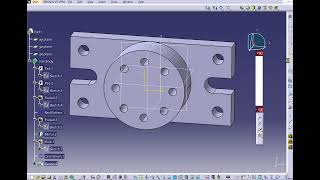 CATIA V5 for Beginners: Circular & Rectangular Patterns - 21