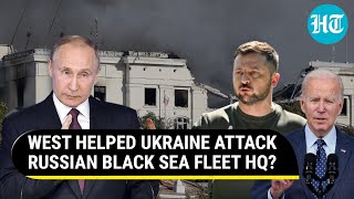 'NATO, U.S., UK...': Russia Blasts West For 'Assisting' Ukraine In Attack On Black Sea Fleet HQ