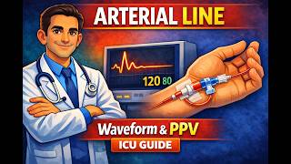 Arterial Line Waveform Explained: Placement, Normal Waveform & Pulse Pressure Variation