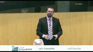 19th Assembly, 2nd Session, Day 107 ᐃᓄᒃᑎᑐᑦ - Inuktitut interpretation, 11MARCH2022