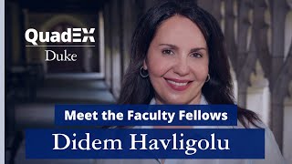 Meet the Faculty Fellows | Didem Havlioglu