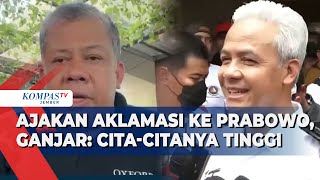 Respon Ganjar Terkait Ajakan Fahri Hamzah Agar Aklamasi Pilih Prabowo-Gibran