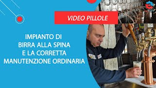 La corretta manutenzione ordinaria di un impianto di birra alla spina