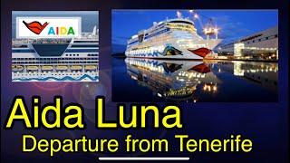 Aida Luna: Maneuvering Out from the Port of Tenerife