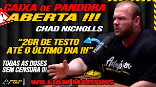 O MAIOR PROTOCOLO DO CHAD NICHOLLS com TODAS as DOSES sem censura !!! | WILLIAM MARTINS