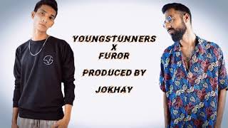 #AzaadHain | FUROR | Young Stunners | Talha Anjum | Talhah Yunus | Lyrical Video | (prod. Jokhay )