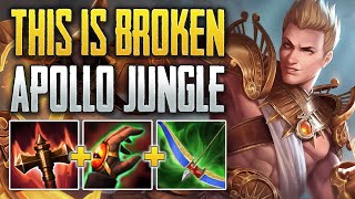 DELETING EVERYTHING IN SIGHT! Apollo Jungle Gameplay (SMITE Conquest)