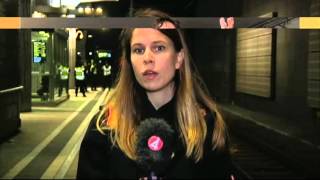"Polisen kollar alla tåg från Danmark" - Nyheterna (TV4)