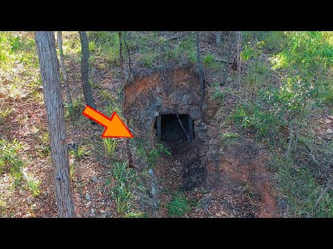 A man discovers a hidden door on his property; He walks in and realizes he's made a huge mistake.
