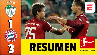 Greuther Furth 1-3 Bayern Munich. Se CORTÓ una racha INCREÍBLE de Lewandowski | Bundesliga