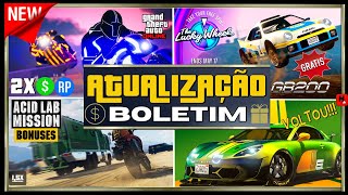 GTA Online Atualização Semanal (Boletim Rockstar Bônus)
