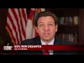 gov. ron desantis makes first comments in weeks about florida s coronavirus response