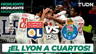 Highlights | Lyon 1(2)-(1)1 Porto | UEFA Europa League - 8vos | TUDN