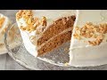 Carrot Cake with Apple and Walnuts