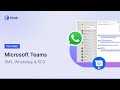 How to Enable SMS, WhatsApp, and RCS on Your Microsoft Teams Phone Number | Tutorial