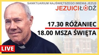 Różaniec i Msza Święta na żywo | 02.01.2025 | Jezuici Łódź - o. Tomasz Ludwisiak SJ