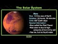5th Grade - Science - The Solar System Topic Overview