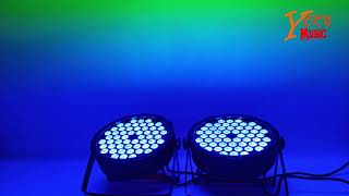 Luces Par Led 54x3W RGB 3 en 1 tacho led