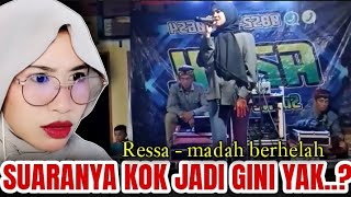 RESSA LIVE MADAH BERHELAH (ZIANA ZAIN) REACTION medhok