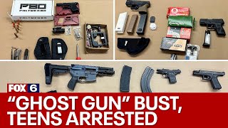 Kenosha County high-school aged 'ghost gun' bust, arrests | FOX6 News Milwaukee