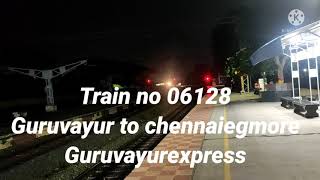 Train no 06128 Guruvayur to chennaiegmore Guruvayurexpress blasts Tirusulam LOCO:ROYAPURAM WAP7