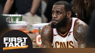 Stephen A. on LeBron James disappointed with Cavs: He wanted Paul George badly | First Take | ESPN