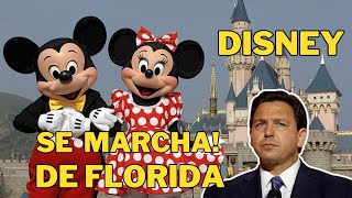 💥 GOBERNADOR PREDICE una HORRIBLE CRISIS económica si Disney se marcha de La Florida