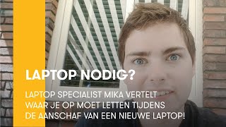 Tips voor de aanschaf van je laptop