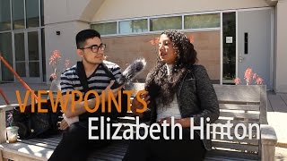Riverside City College Viewpoints interviews Elizabeth Hinton