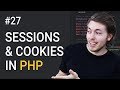 27: Session and Cookies in PHP | PHP Tutorial | Learn PHP Programming | PHP for Beginners