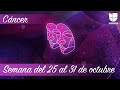 Cáncer - Semana del 25 al 31 de octubre | Univision Horóscopos