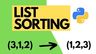 How to sort a list in Python with sort function