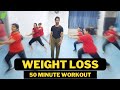 Workout Video | 50 Minutes Nonstop Fitness Exercise Video | Zumba Fitness With Unique Beats