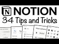 34 Unique Notion Tips and Tricks [Notion Tutorial] ✨💻