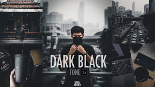 แต่งรูปบนมือถือ โทนDark\u0026Black คุมโทนให้โคตรเท่ (Free Preset )