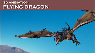 3D ANIMATION - FLYING DRAGON