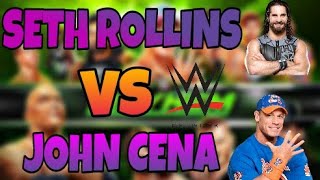 Wwe mayhem || mode: event || raw|| Seth Rollins vs John Cena