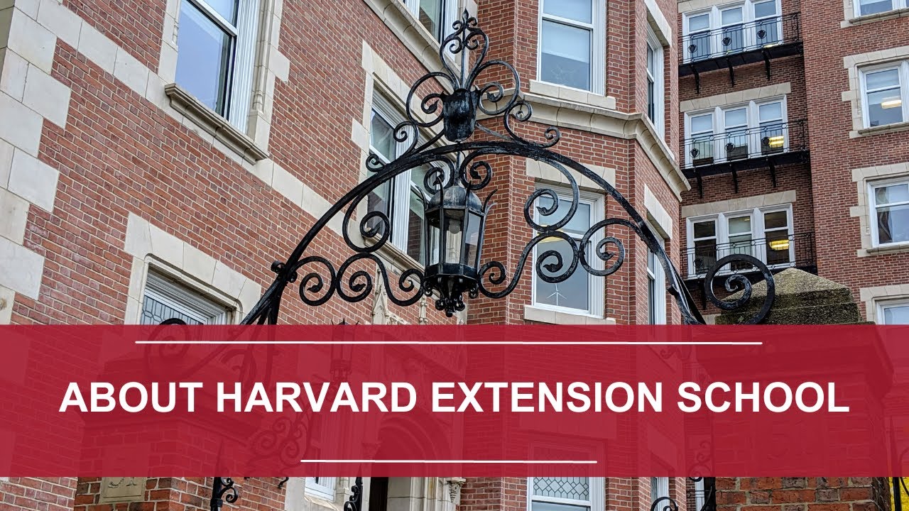 About Harvard Extension School - YouTube