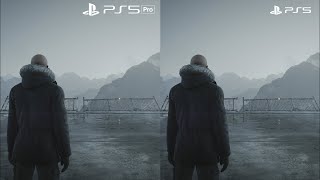 PS5 Pro vs PS5 Graphics Comparison - HITMAN World of Assassination [4K60HD]