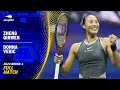 Zheng Qinwen vs. Donna Vekic Full Match | 2024 US Open Round 4