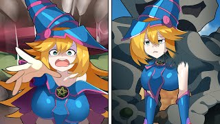 [Yu-Gi-Oh!] Dark Magician Girl Damaged by Monsters