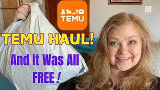 TEMU HAUL | Everything Was FREE !