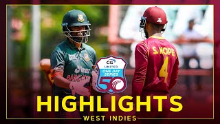 Highlights | West Indies v Bangladesh | Spinners Seal Win For Bangladesh | 2nd CG United ODI