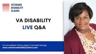 Sunday Live: VA Benefits & Disability Claims Q & A
