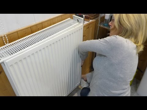 Jan shows how to remove radiator covers to clean the dust out. Jan shows how to remove radiator covers to clean the dust out.