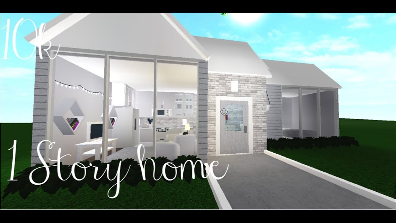 Bloxburg House Ideas 1 Story No Gamepass Layout - BEST HOME DESIGN IDEAS