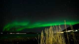 Nordlys over Tromsø - Aurora Borealis